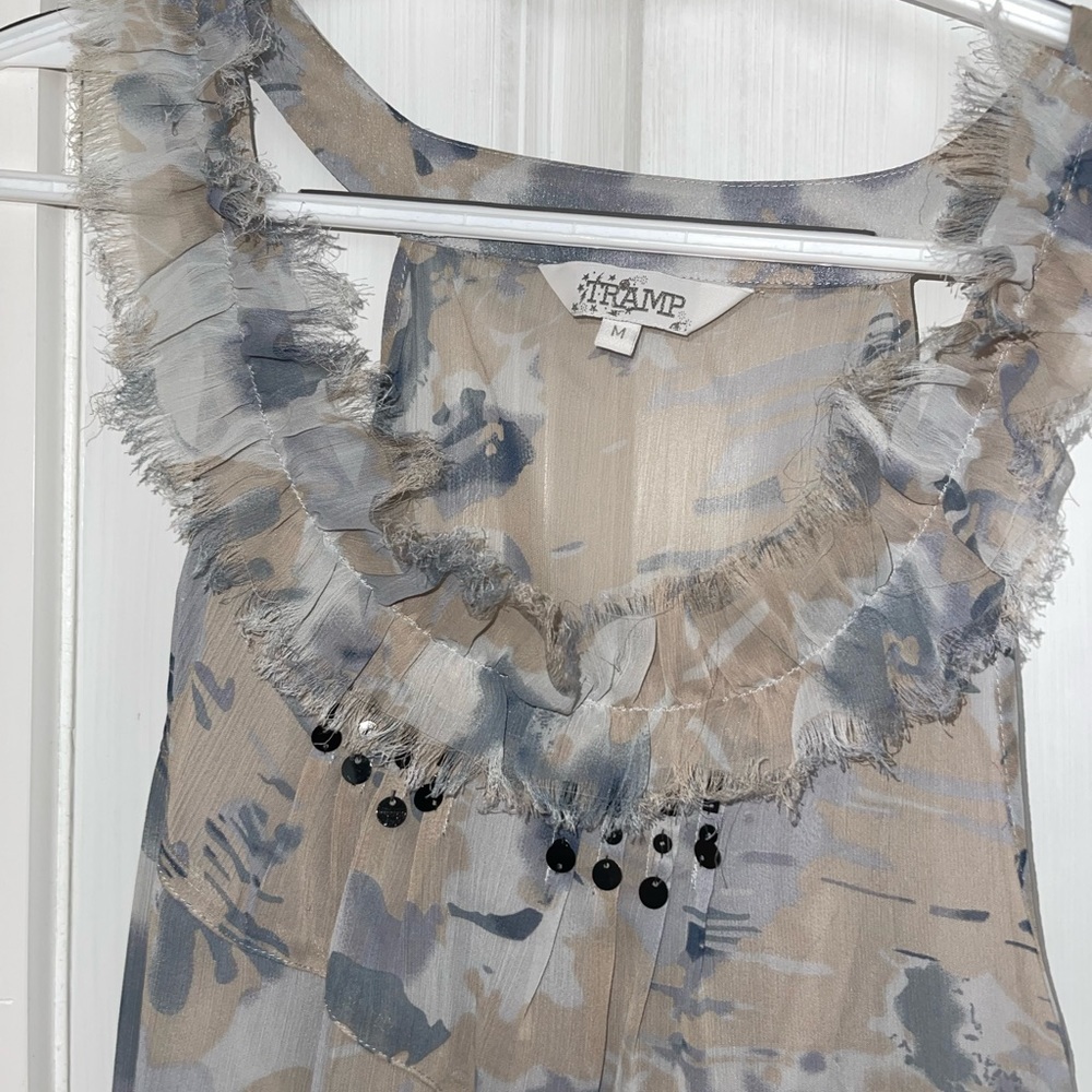 Flowy dress. Brand: Tramp. Size: medium